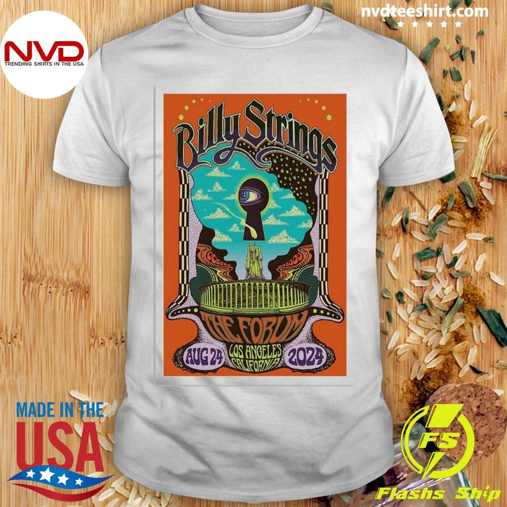 Billy Strings Kia Forum, Los Angeles, CA Aug 24, 2024 Shirt