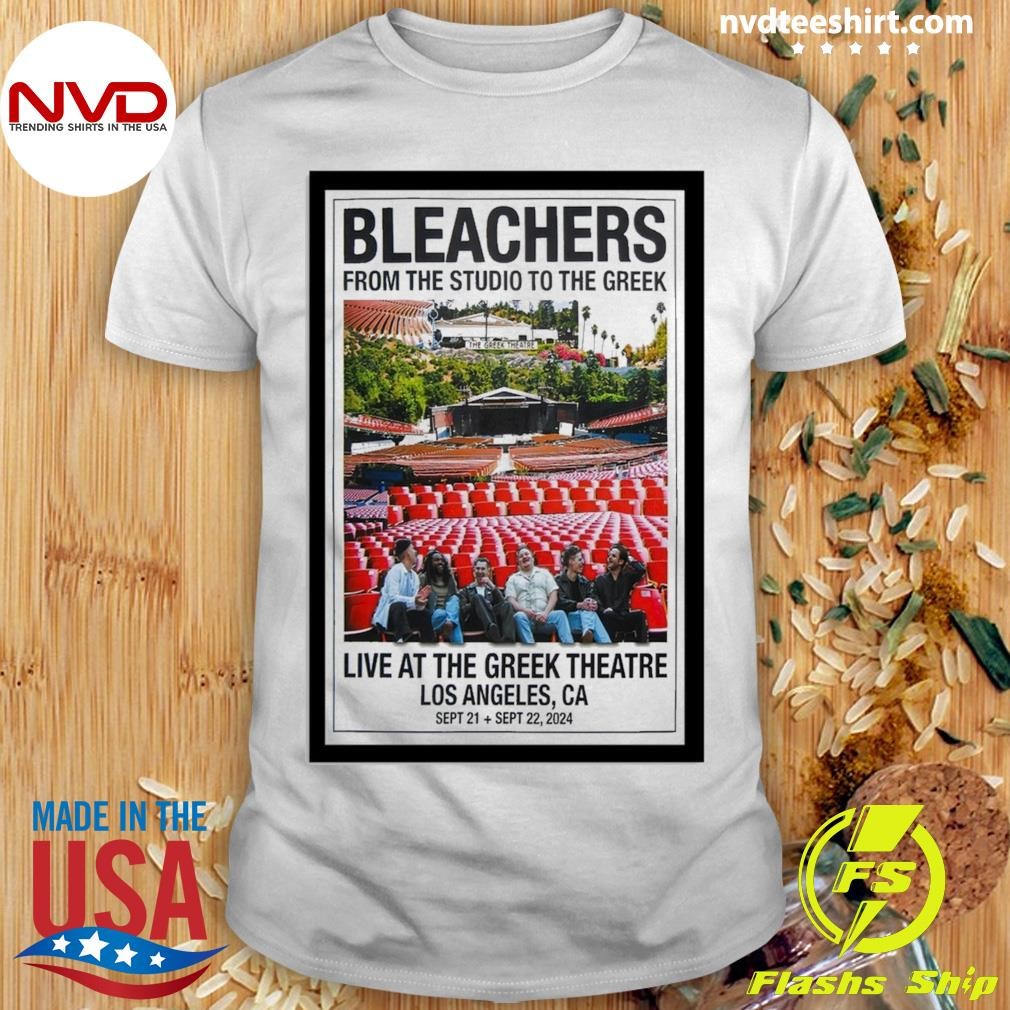 Bleachers Live At The Greek Theatre Los Angeles, CA Sept 21-22 2024 Shirt