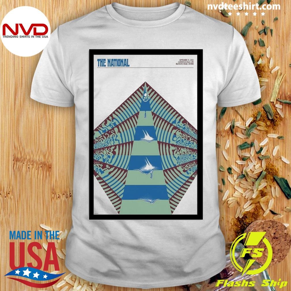 Blossom Music Center Cuyahoga Falls, OH Sept 21 2024 The National Concert Shirt