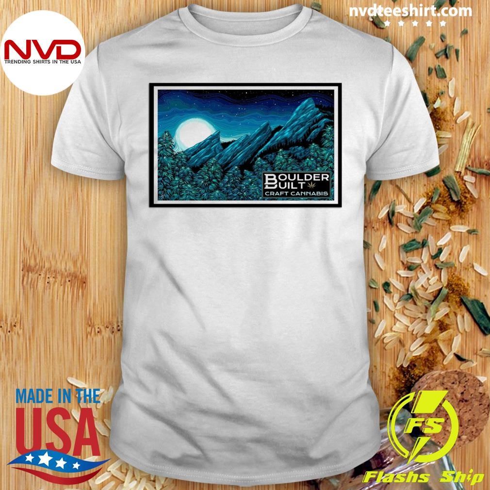 Boulder Built Craft Cannabis Landscape Shirt