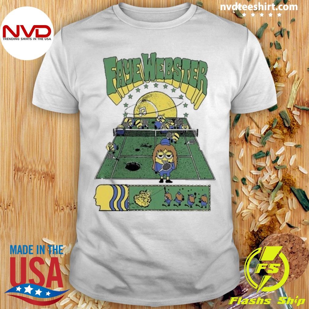 Brain Dead x Faye Webster x Minions 2024 Shirt