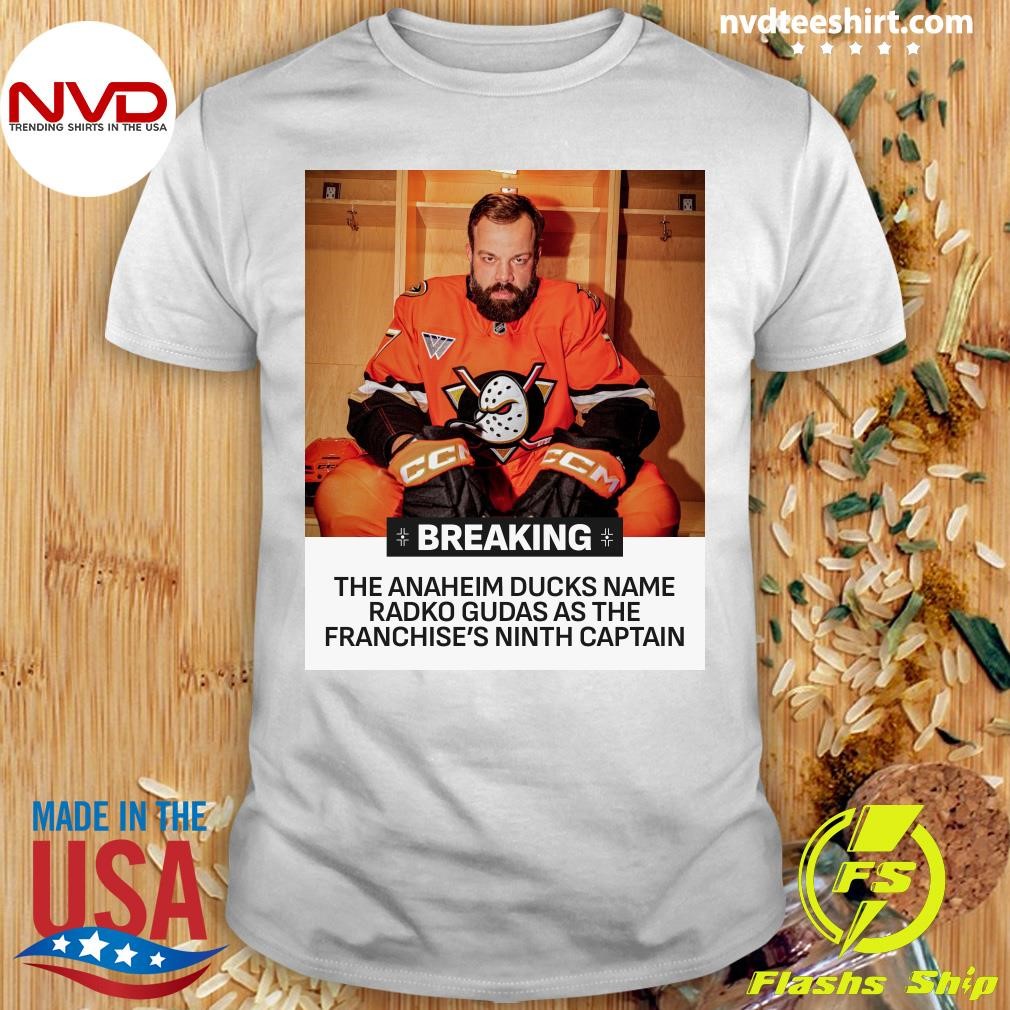 Breaking The Anaheim Ducks Name Radko Gudas As The Franchise's Ninth Captain Shirt