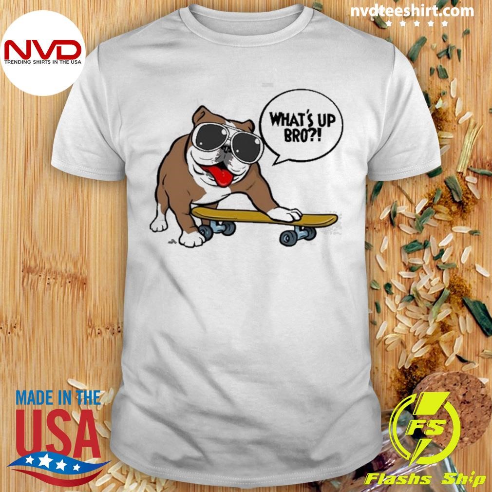 Bulldog On Board Cartoon 2024 Shirt