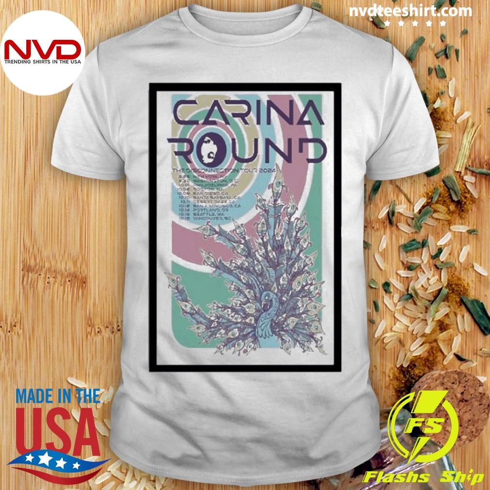 Carina Round The Disconnection Tour 2024 Poster Shirt