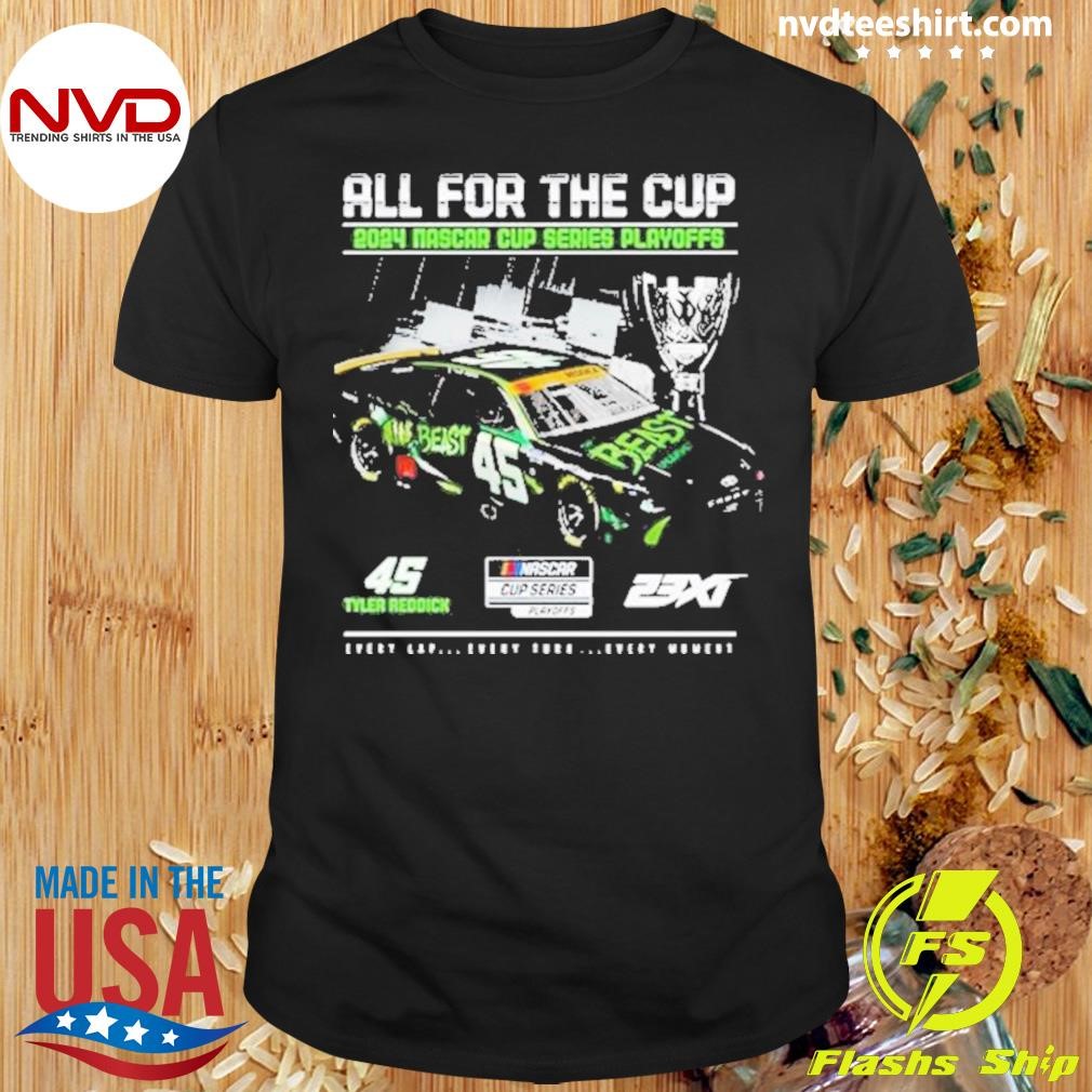 Checkered Flag Sports Black Tyler Reddick 2024 Shirt