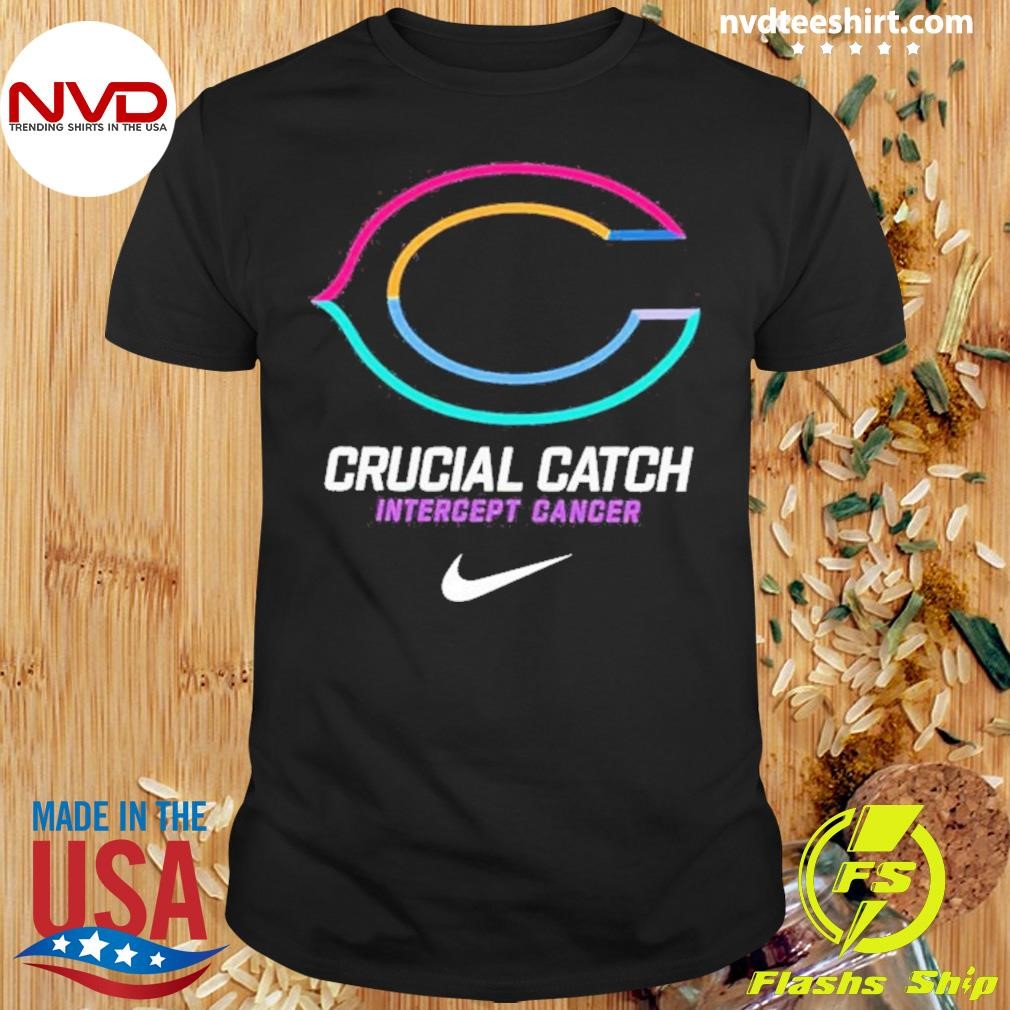 Chicago Bears X Nike 2024 NFL Crucial Catch Shirt