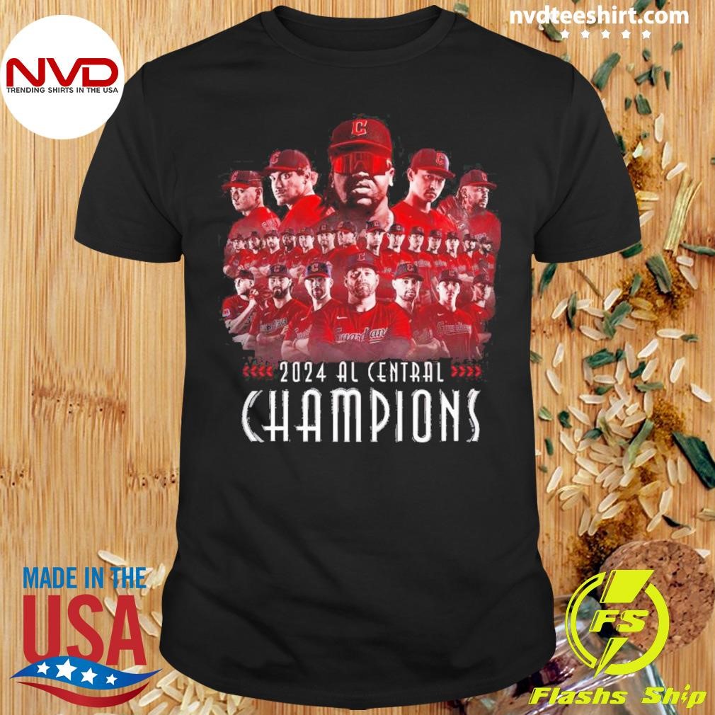 Cleveland Guardians 2024 Al Central Champions Poster Shirt