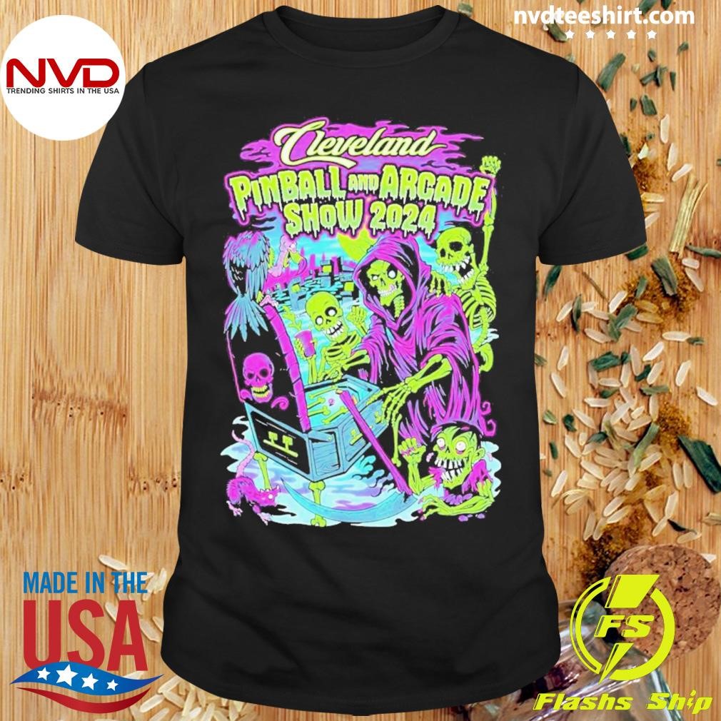 Cleveland Pinball and Arcade Show Independence, OH Sep 12-15, 2024 Shirt