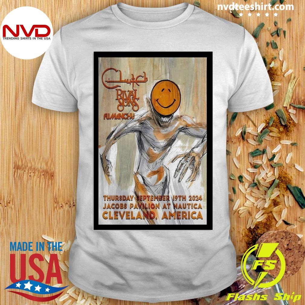 Clutch Cleveland, OH September 19 2024 Jacobs Pavilion Concert Shirt