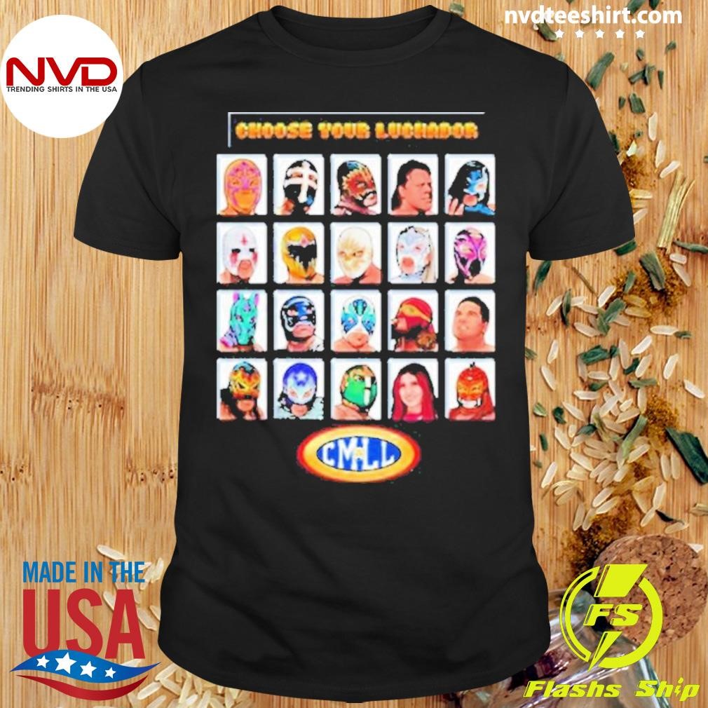 Cmll Choose Your Luchador 2024 Shirt