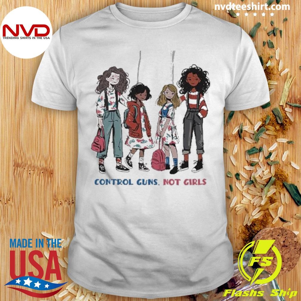 Control Guns Not Girls Harris Walz Shirt