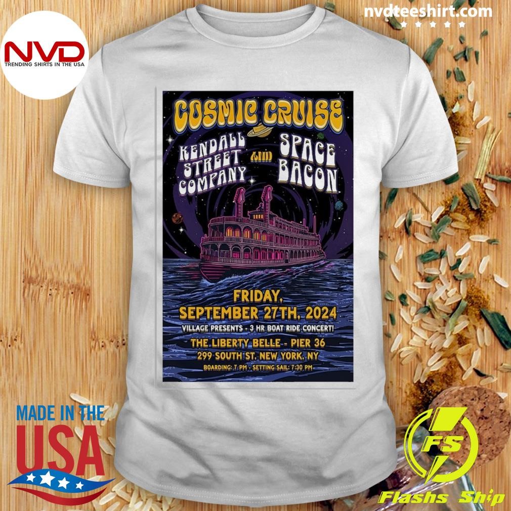 Cosmic Cruise Sept 27 2024 The Liberty Belle-Pier 36 In New York NY Shirt