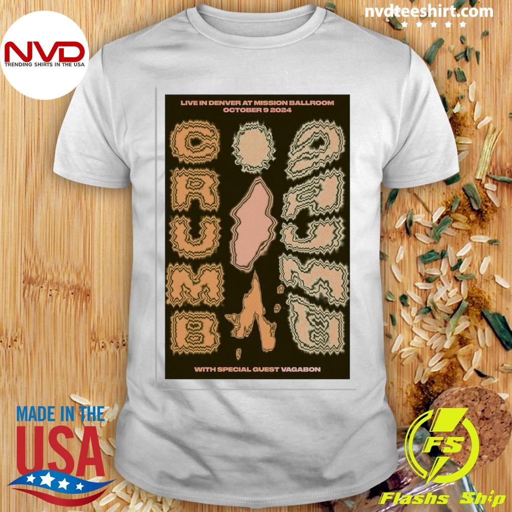 Crumb Live In Denver At Mission Ballroom October 9 2024 Shirt