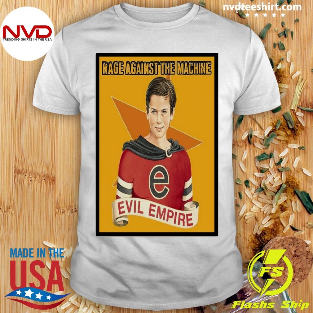 Cur Elon Was The Kid On The Cover Of Evil Empire Shirt