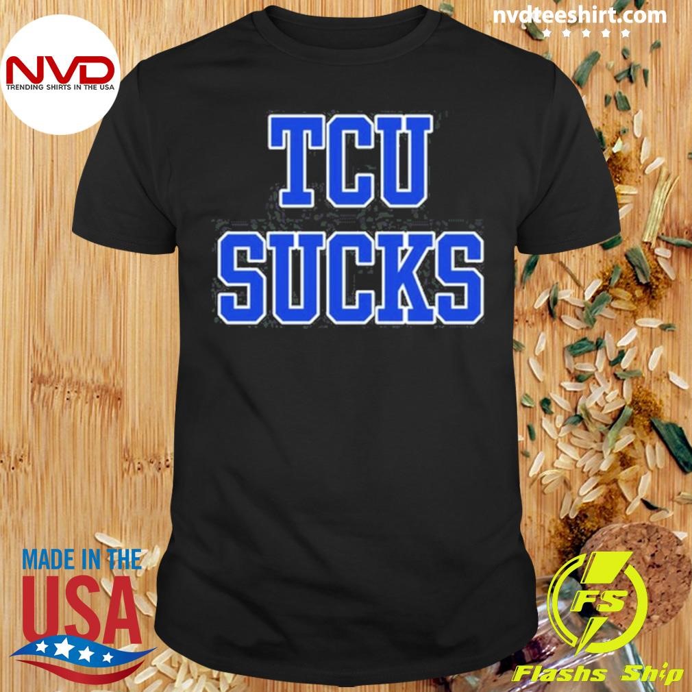 Dallas Mayor Eric L. Johnson Wearing Tcu Sucks Shirt