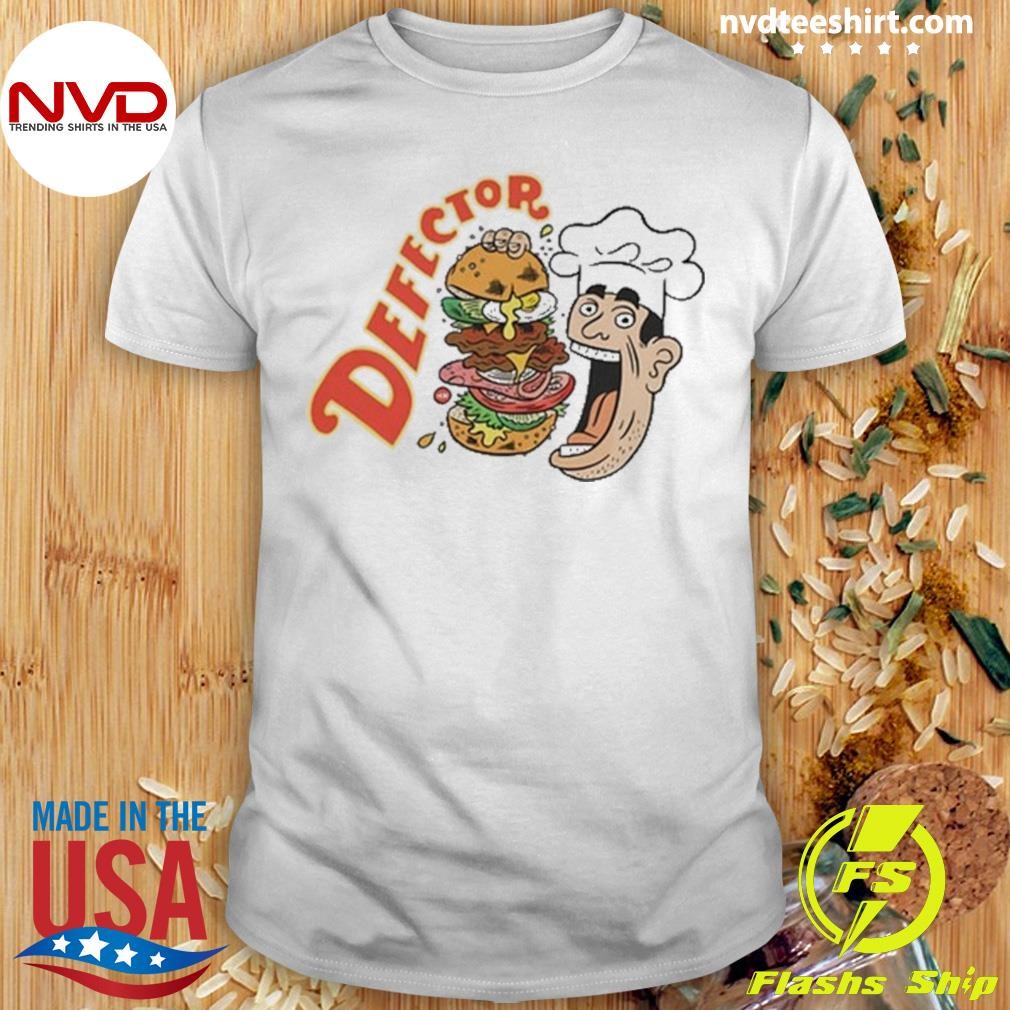 Defector Store Chefector Big Burger 2024 Shirt