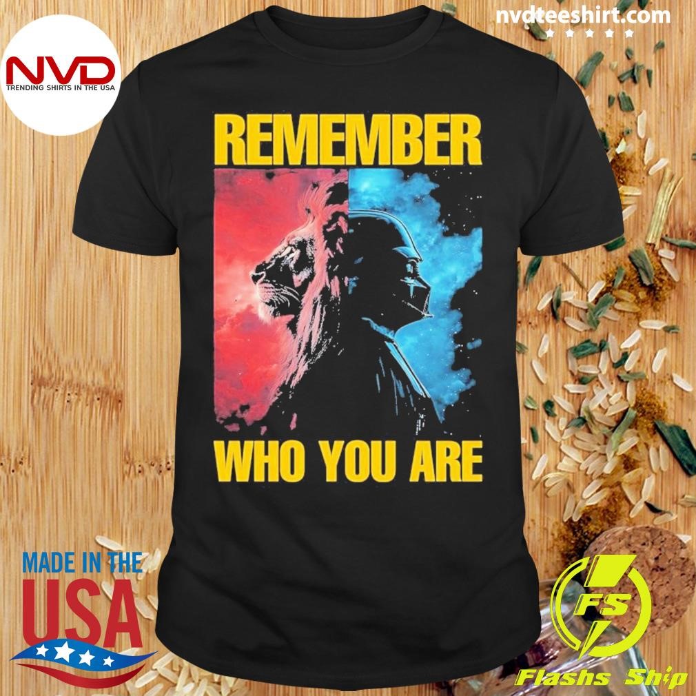 Disney Lion King Vs James Earl Jones Remember Who You Are Shirt