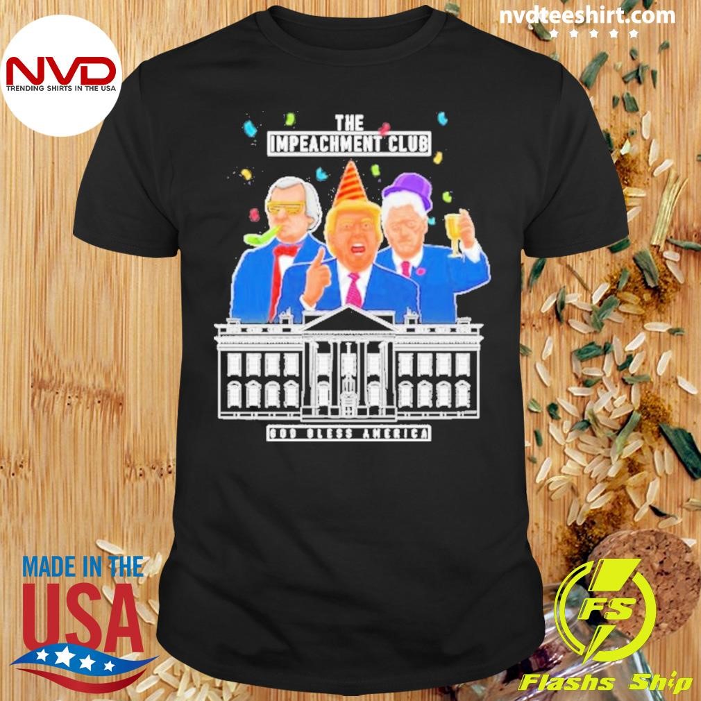 Donald Trump Vance Kennedy American Impeachment Club Shirt