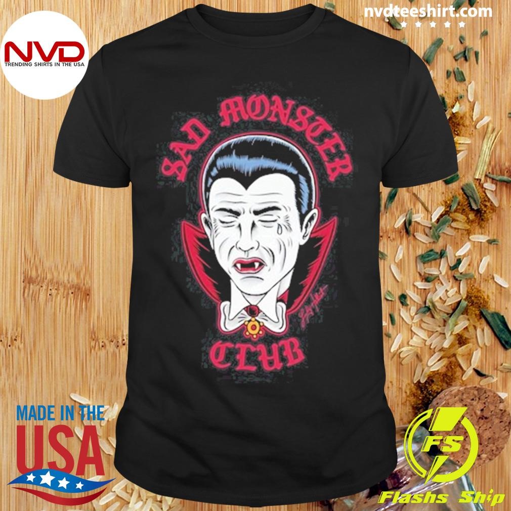 Dracula Sad Monster Club Shirt