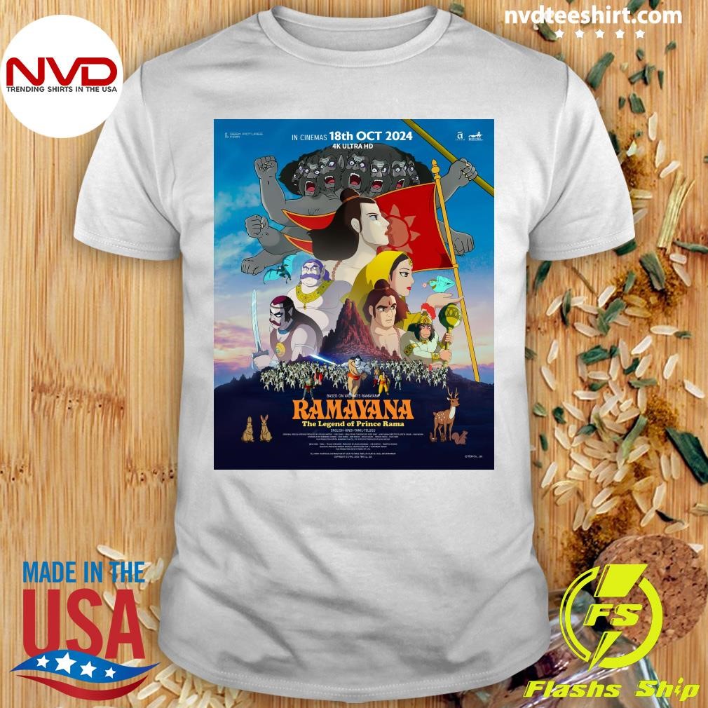 Excel is re releasing Ramayana -The legend of Prince Ram on 18th oct 2024 Shirt