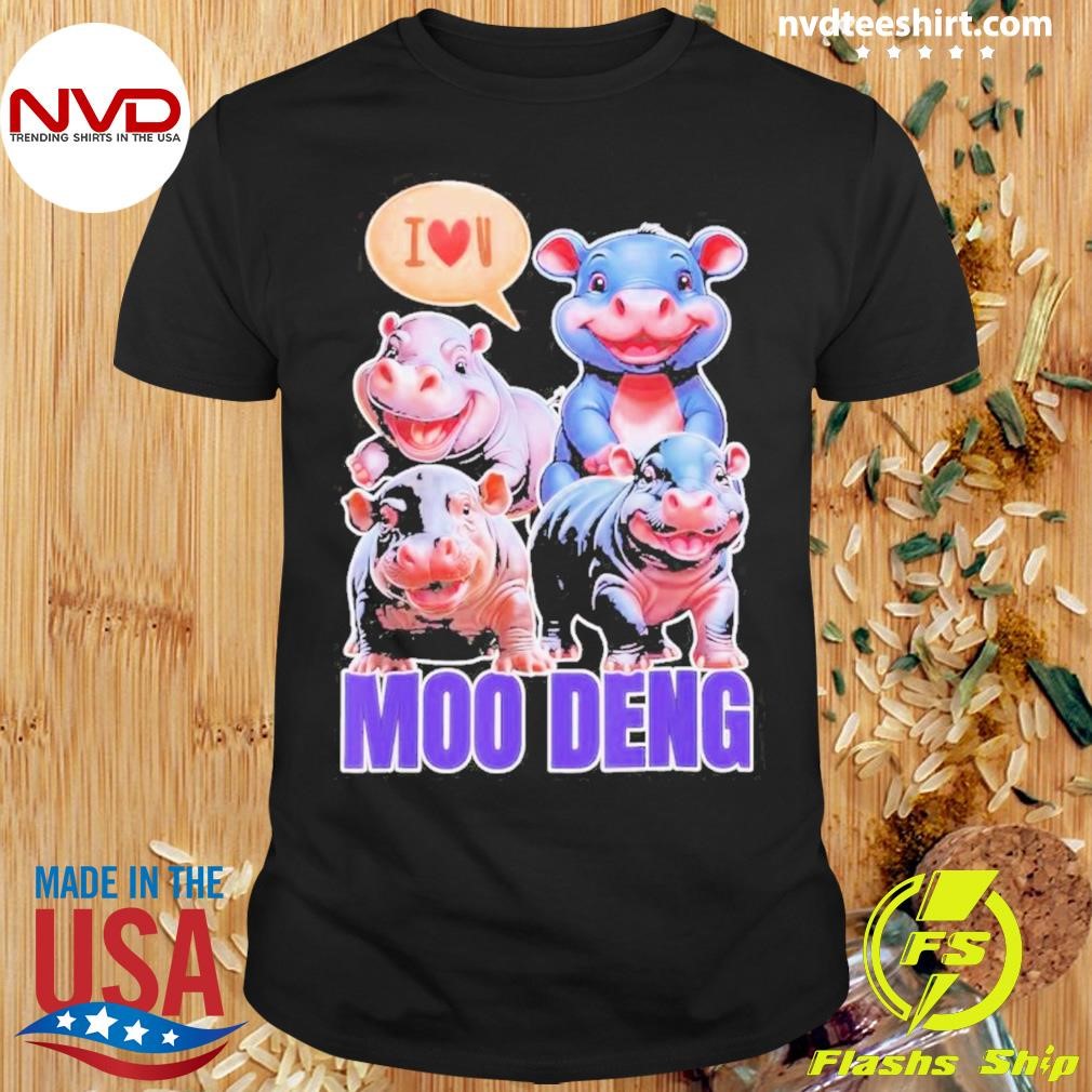 Famous Baby Pigmy Moo Deng 2024 Shirt