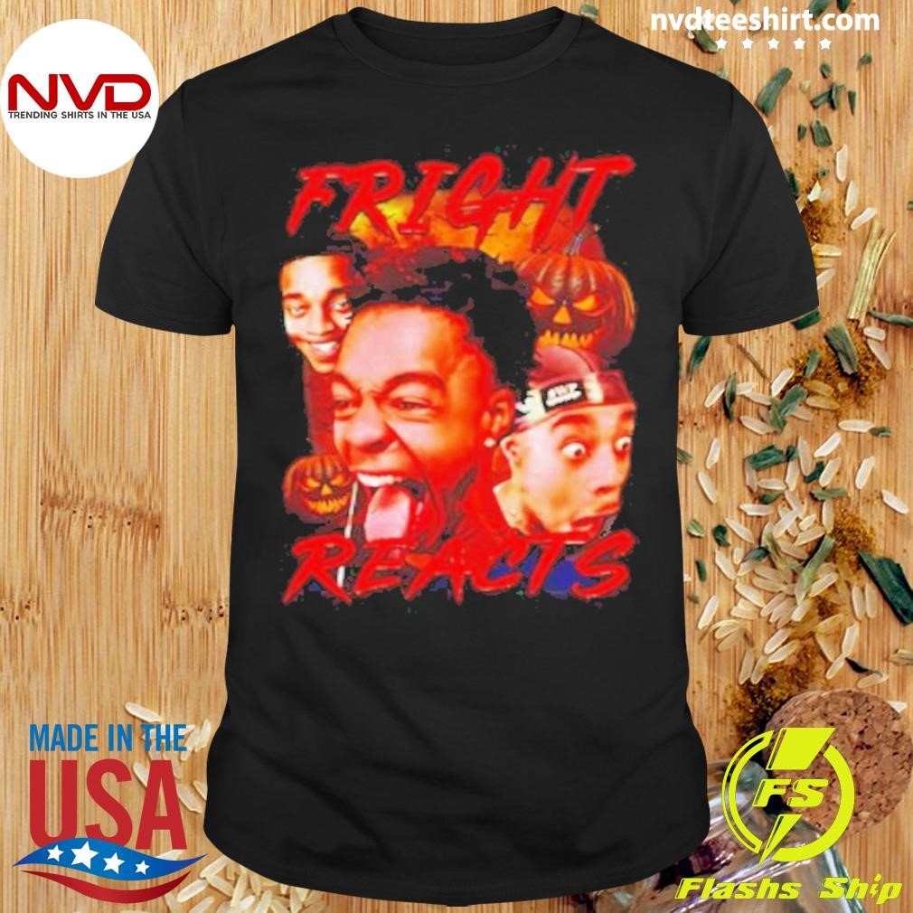 Fright Reacts Halloween 2024 Shirt