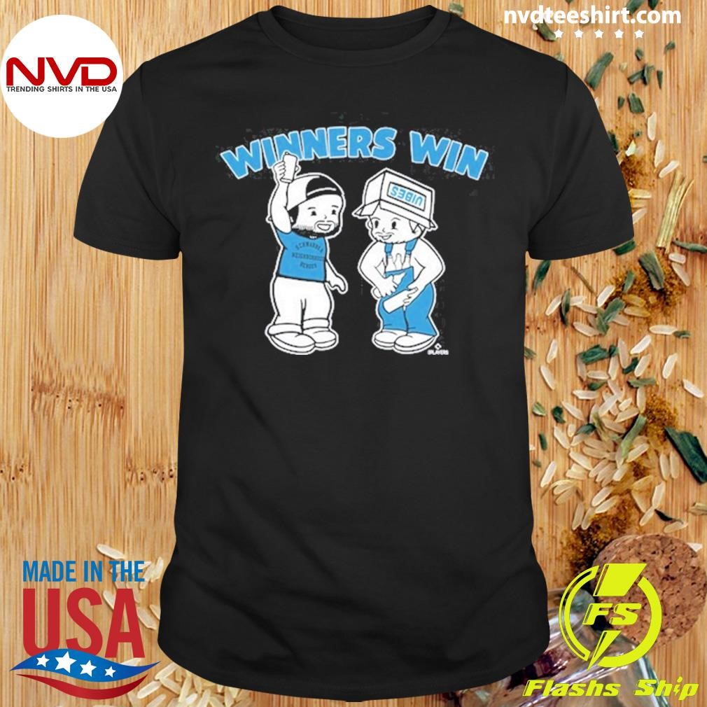 Garrett Stubbs And Kyle Schwarber Winners Win Tee Shirt