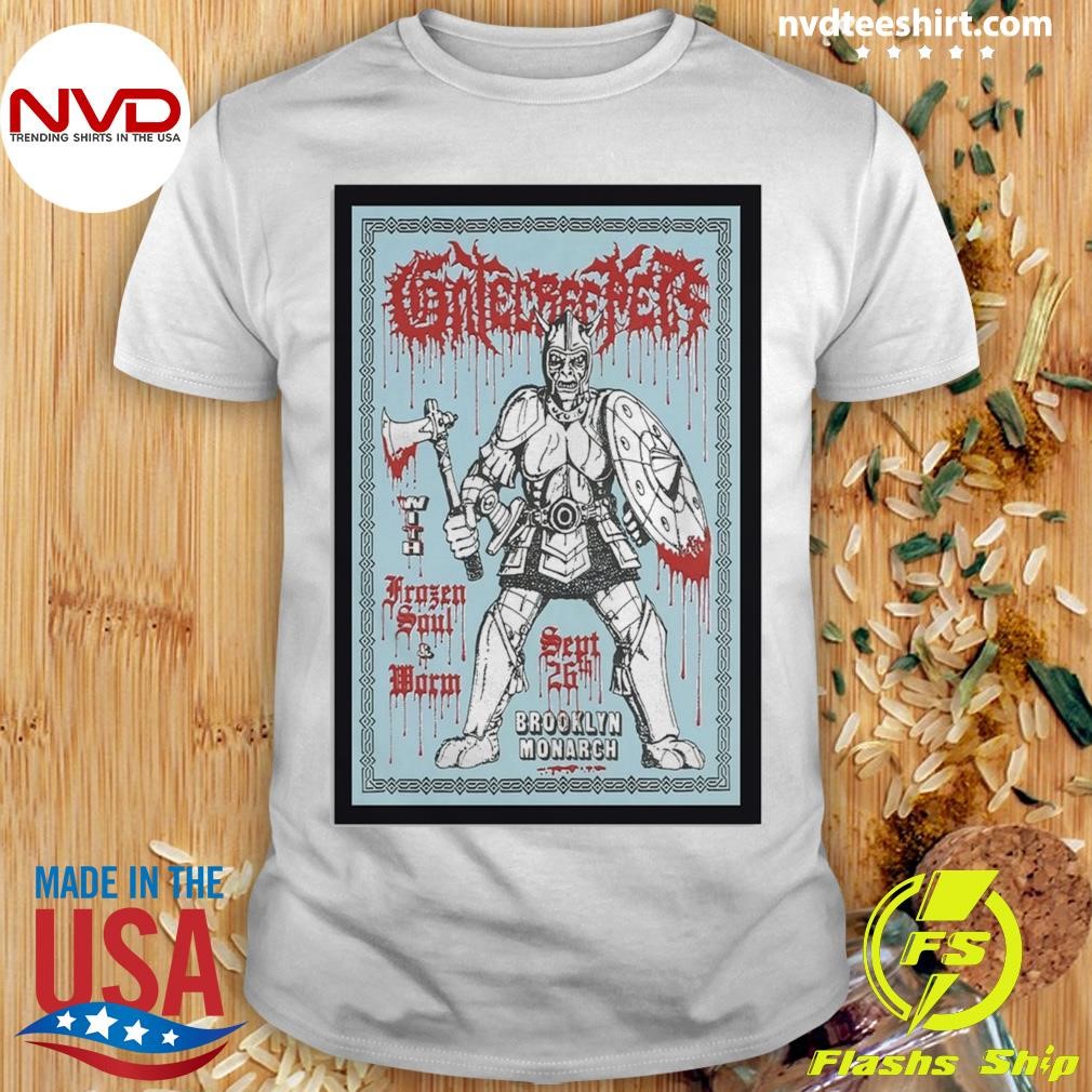 Gatecreeper Brooklyn Monarch New York, NY September 26, 2024 Tour Shirt