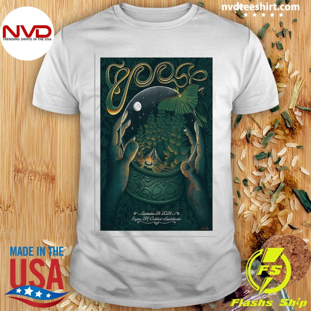 Goose At Cuthbert Amphitheater On September 24, 2024 Show Shirt