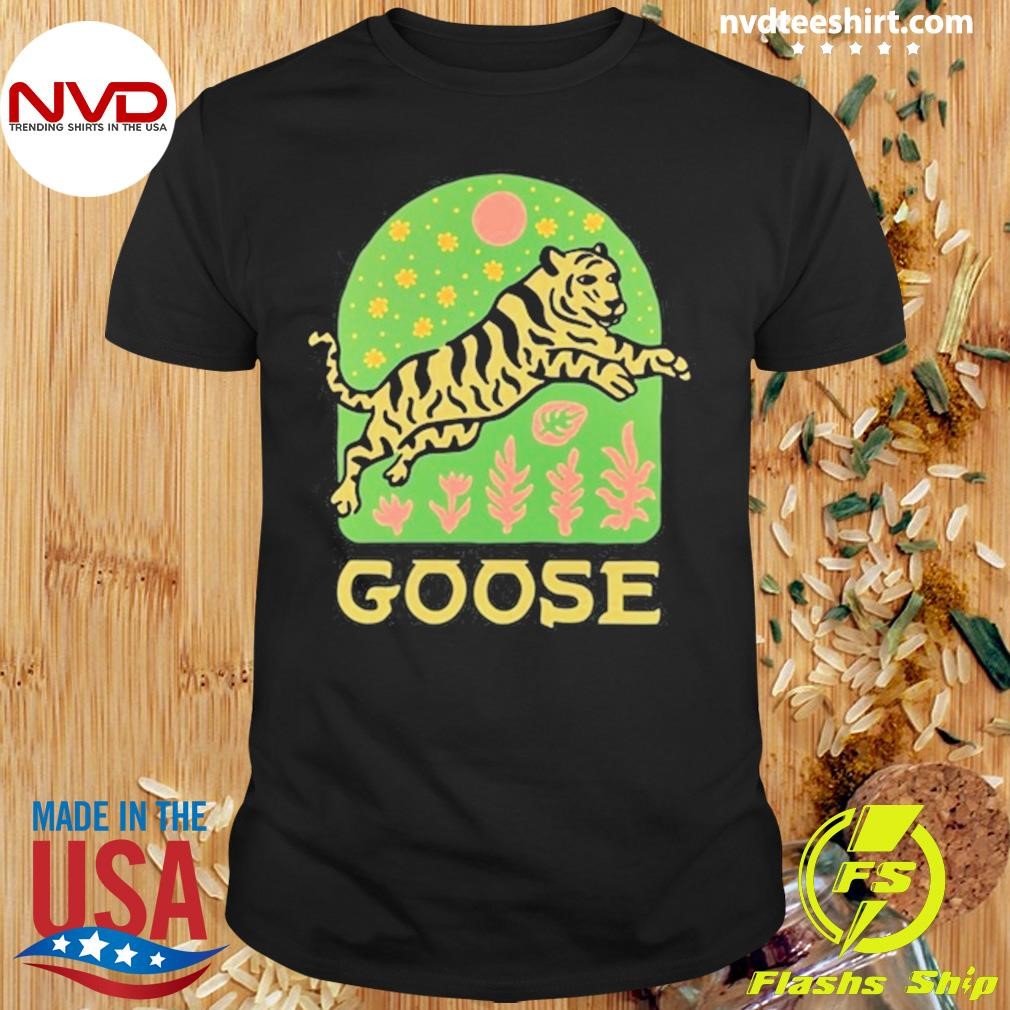 Goose Tour September 2024 Tiger New Shirt