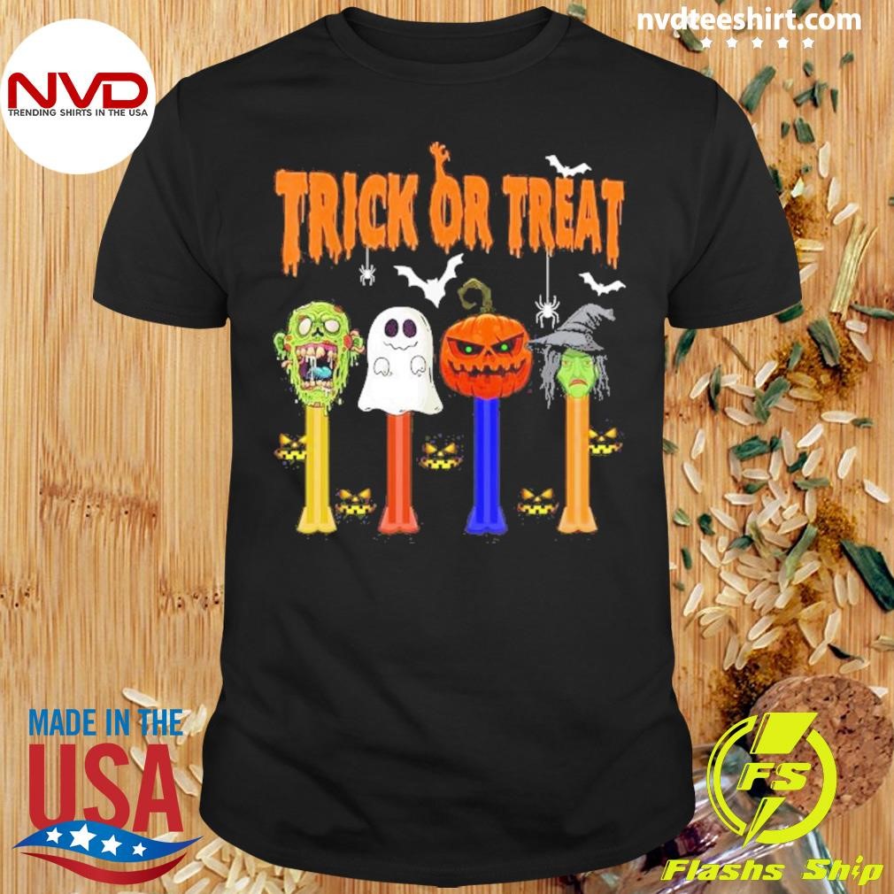 Halloween Dispensers Trick Or Treat 2024 Shirt