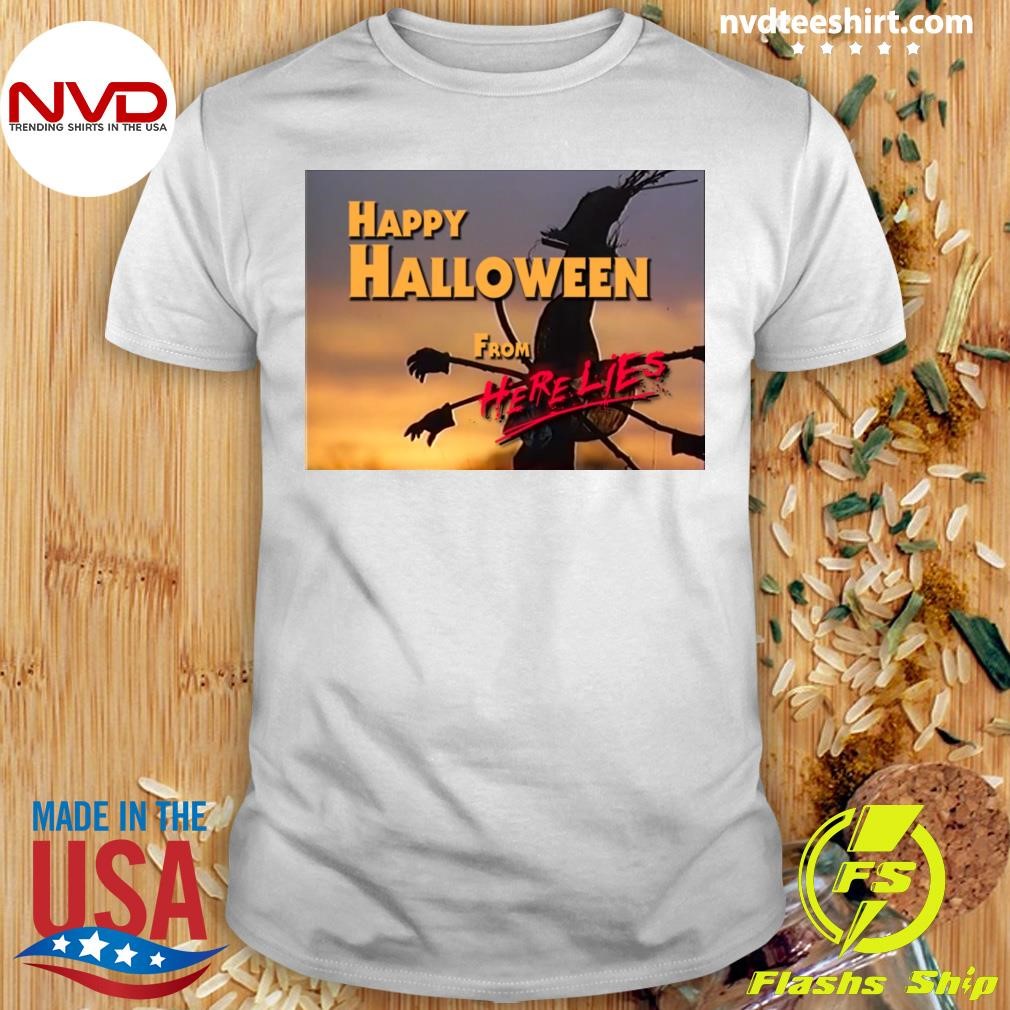 Happy Halloween From Here Lies Nightmare Nostalgia Shirt