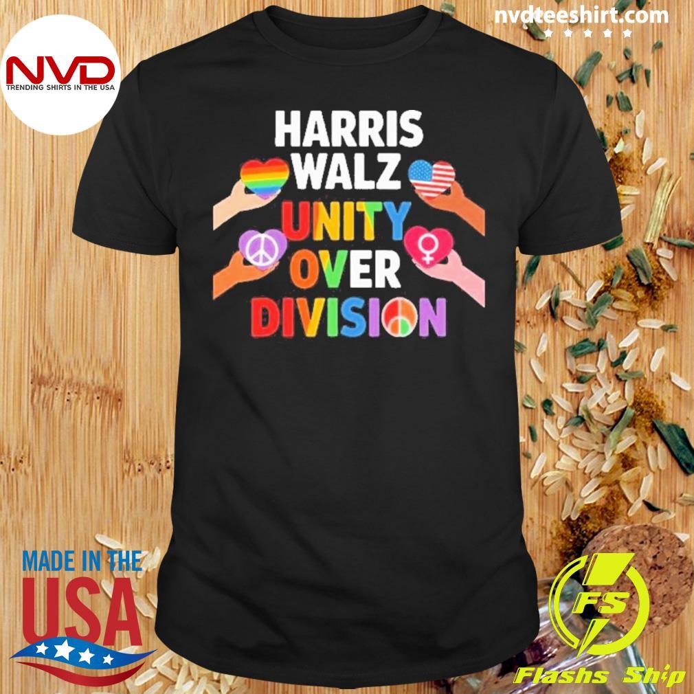 Harris Walz Unity In The Election Shirt