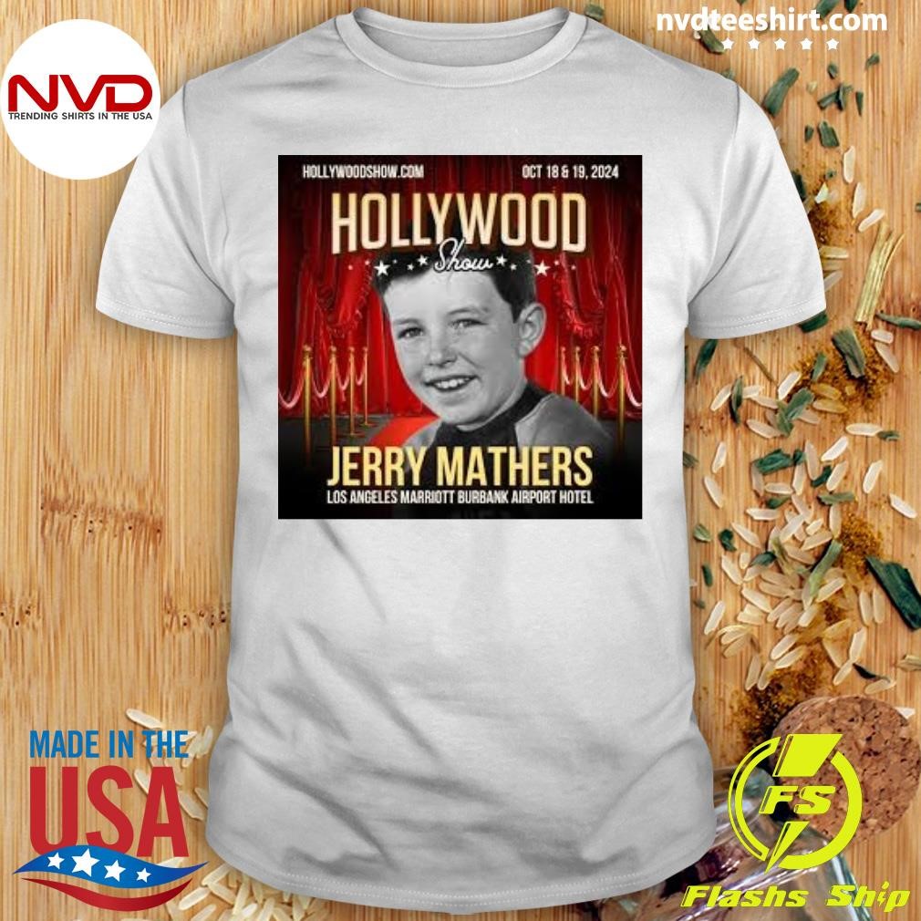 Hollywood Show Jerry Mathers Los Angeles Marriott Burbank Airport Hotel Shirt