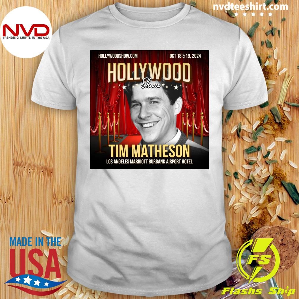 Hollywood Show Tim Matheson Los Angeles Marriott Burbank Airport Hotel Shirt