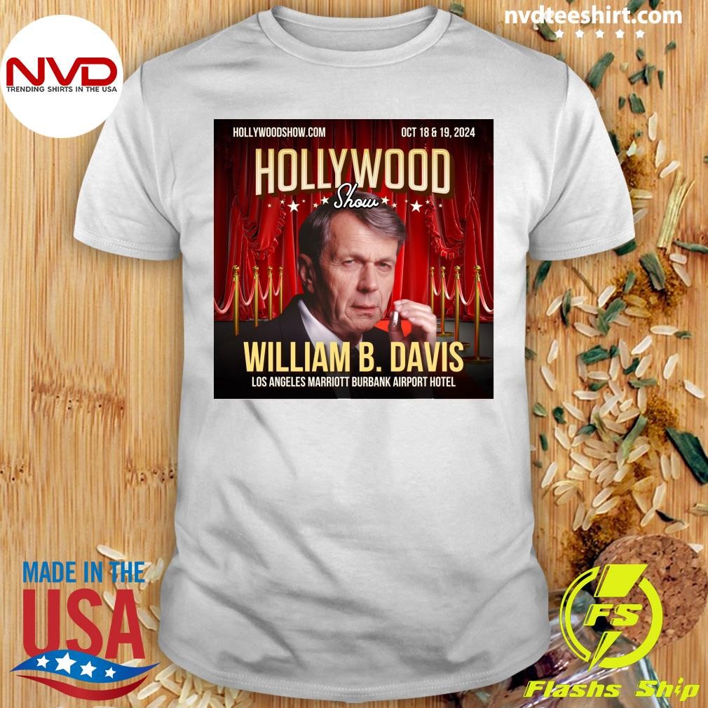 Hollywood Show William B.Davis Los Angeles Marriott Burbank Airport Hotel Shirt