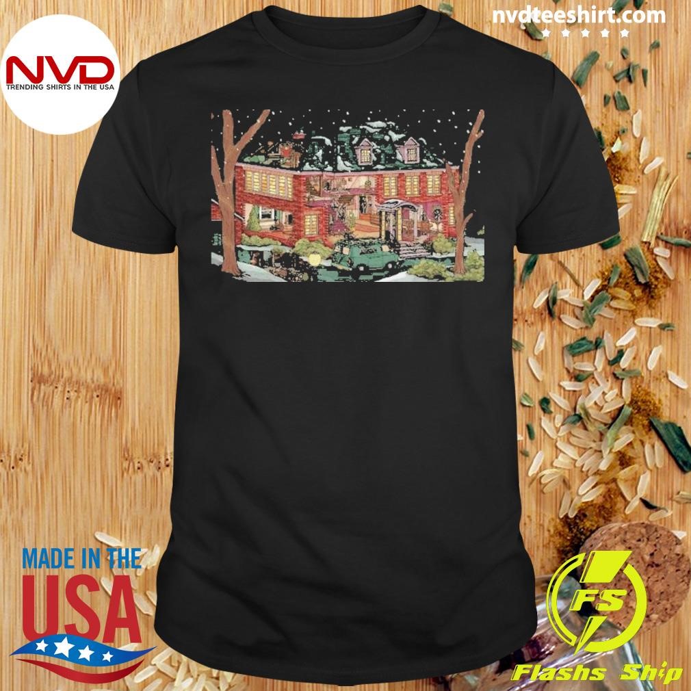 Home Alone For Christmas 2024 Poster Shirt