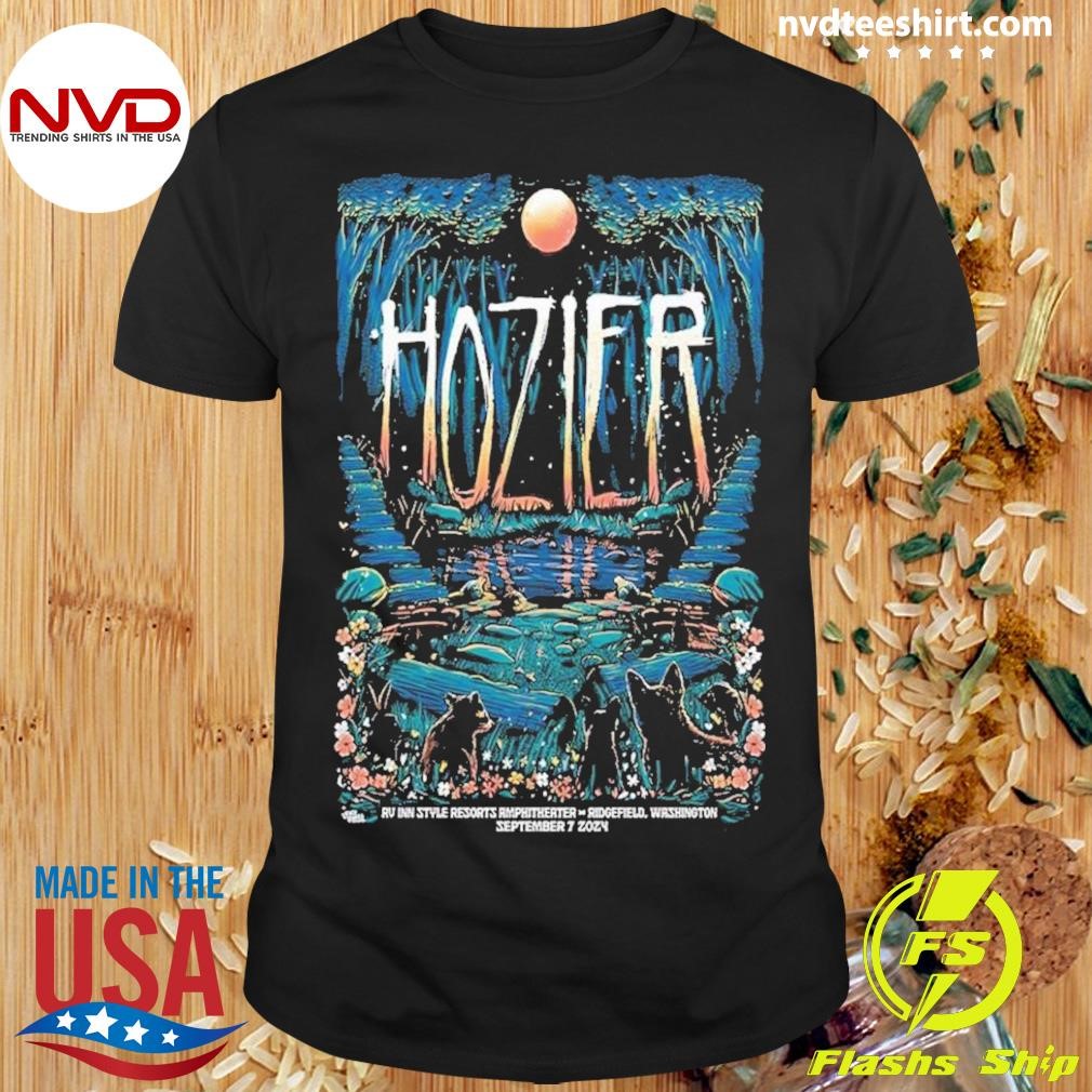 Hozier In Ridgefield, Wa On September 7 2024 Poster Shirt