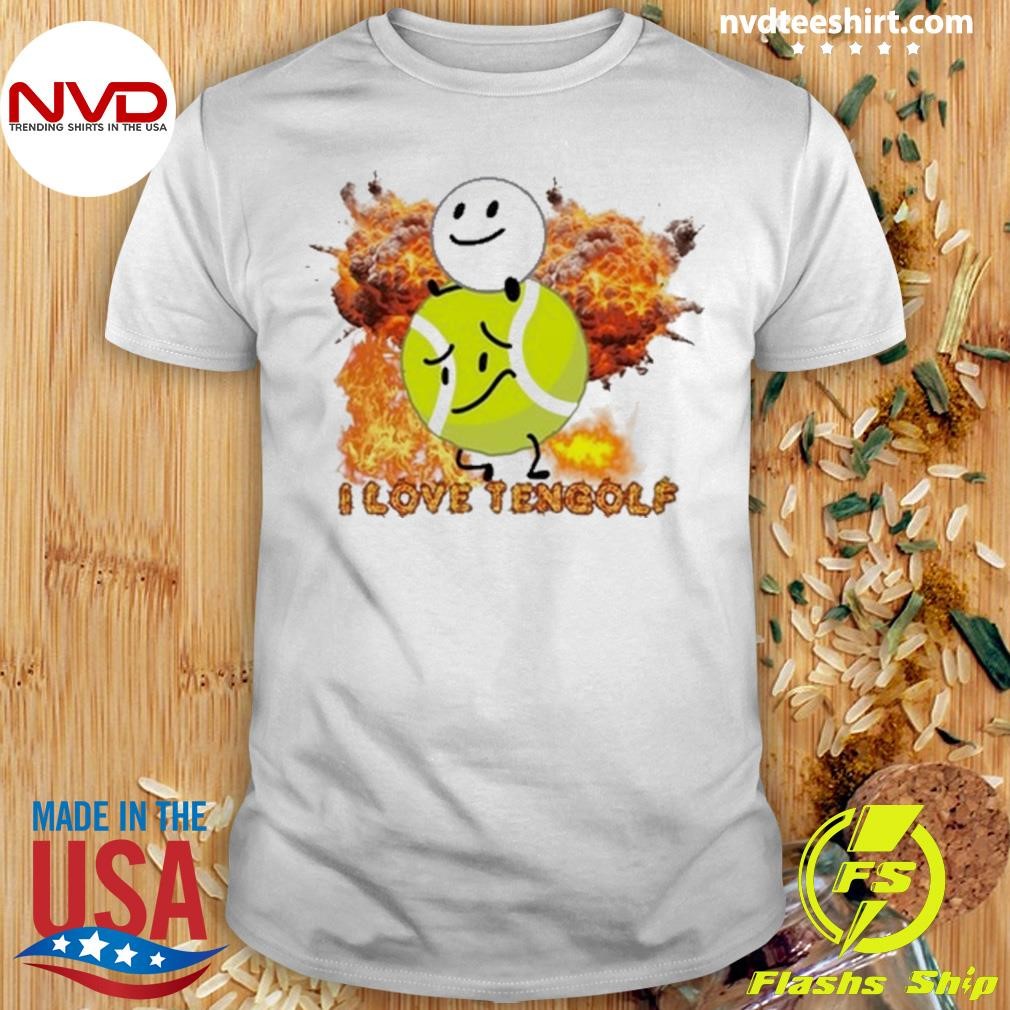 I Love Tengolf Tee Shirt