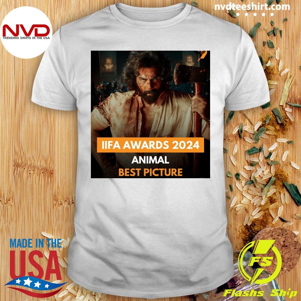 Iifa Awards 2024 Animal Best Picture Shirt