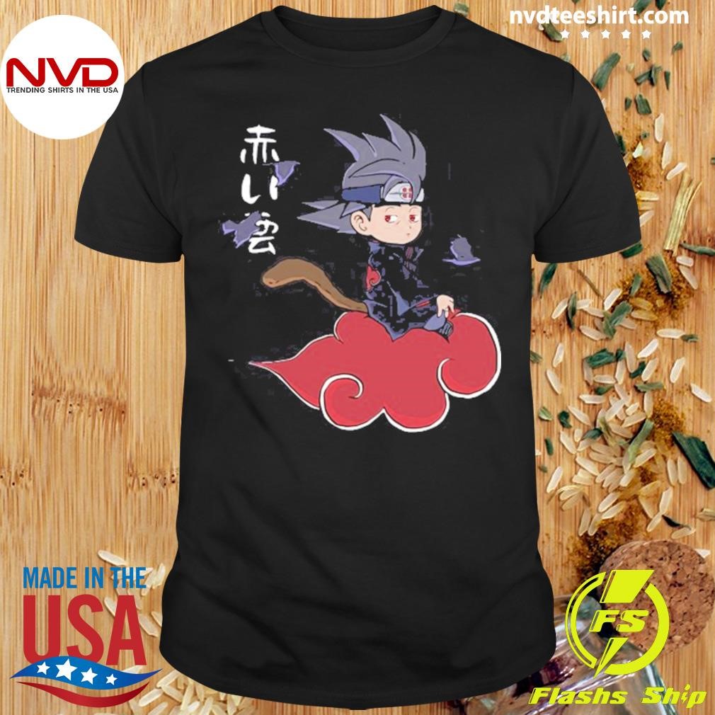 Itachi Uchiha Akatsuki Red Cloud Dragon Ball Z Naruto Personalized Shirt