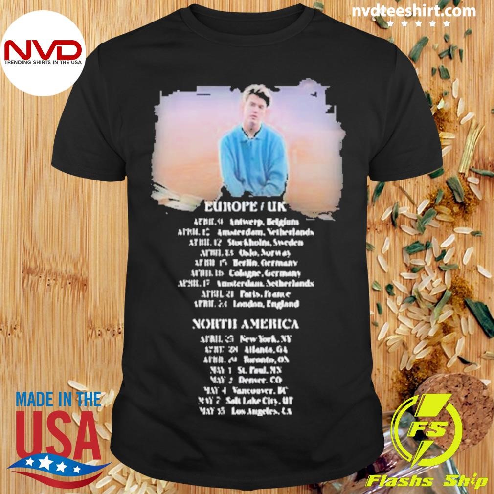 Jamie Miller The Things I Left Unsaid 2024 Tour Shirt