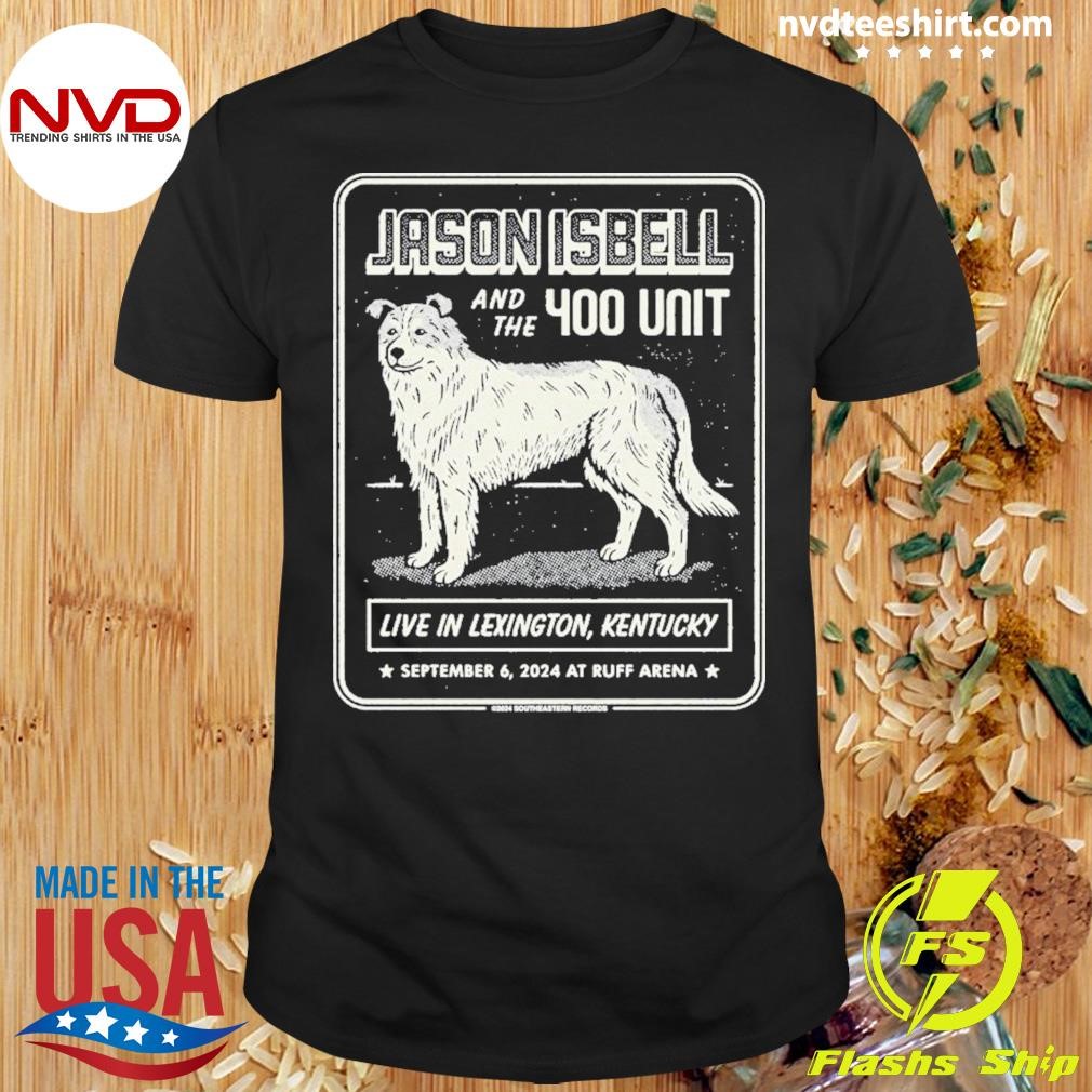 Jason Isbell & 400 Unit Lexington, Ky Sept 6, 2024 Shirt