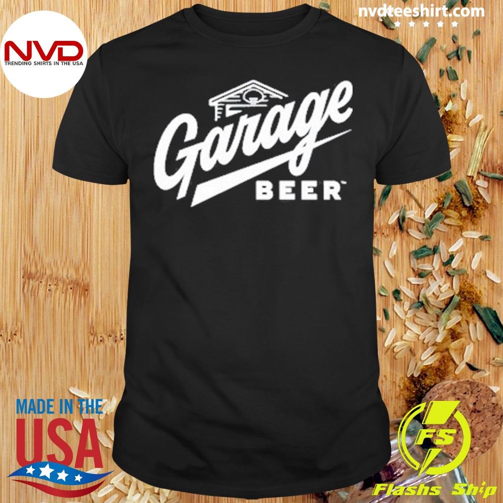 Jason Kelce Wearing Garage Beer Shirt