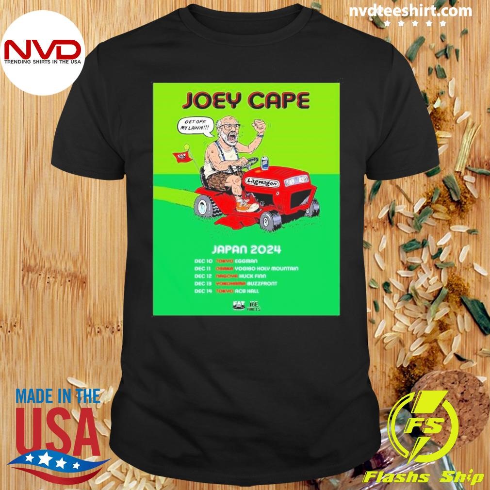 Joey Cape Lagwagon Tour In Japan 2024 Shirt