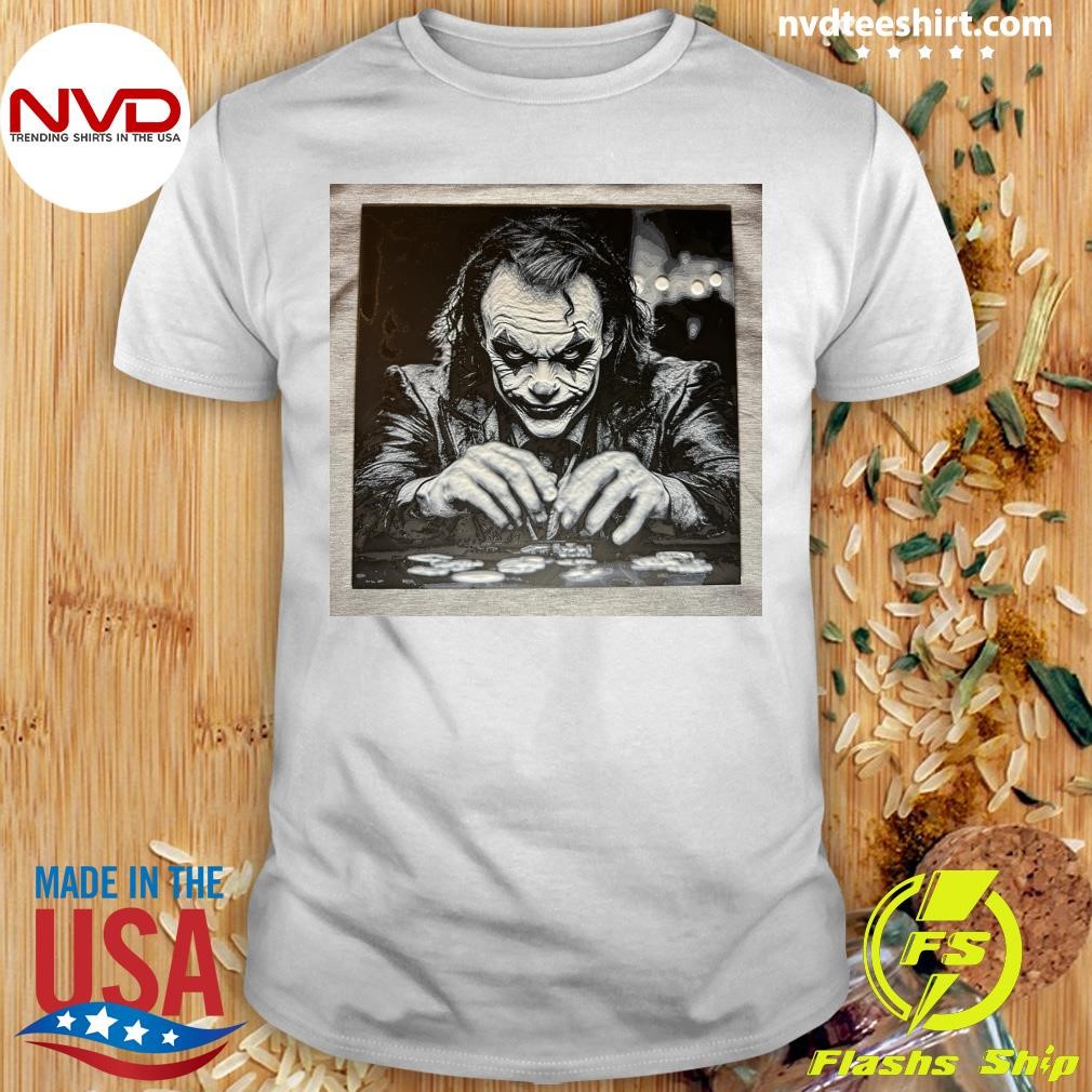 Joker Noir et Blanc Hueforge Shirt