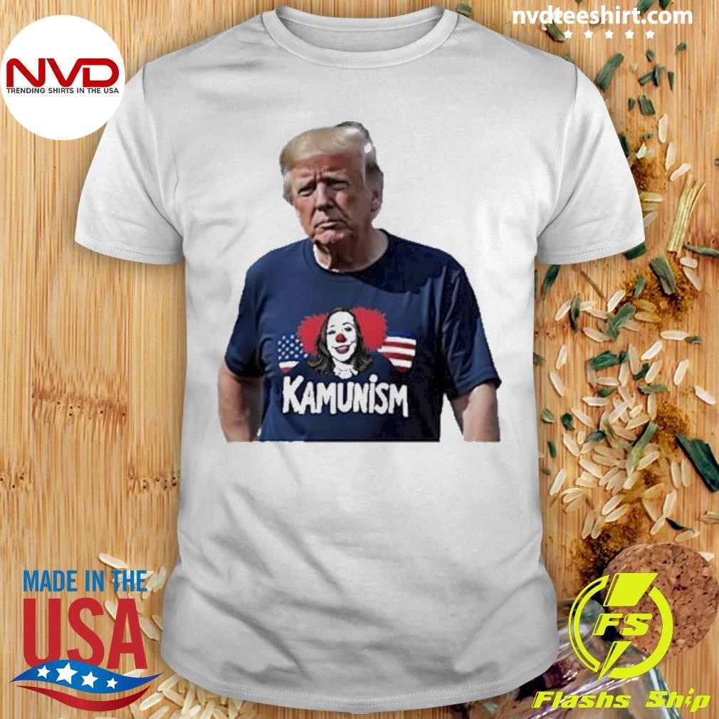 Kamala Harris 2024 and Donald Trump Kamunism Clown Shirt