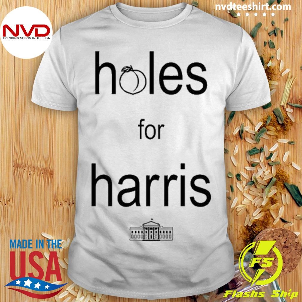 Kamala Harris Holes For Harris Shirt