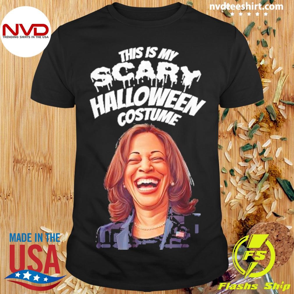 Kamala Harris Scary Halloween Gag President Costume 2024 Shirt