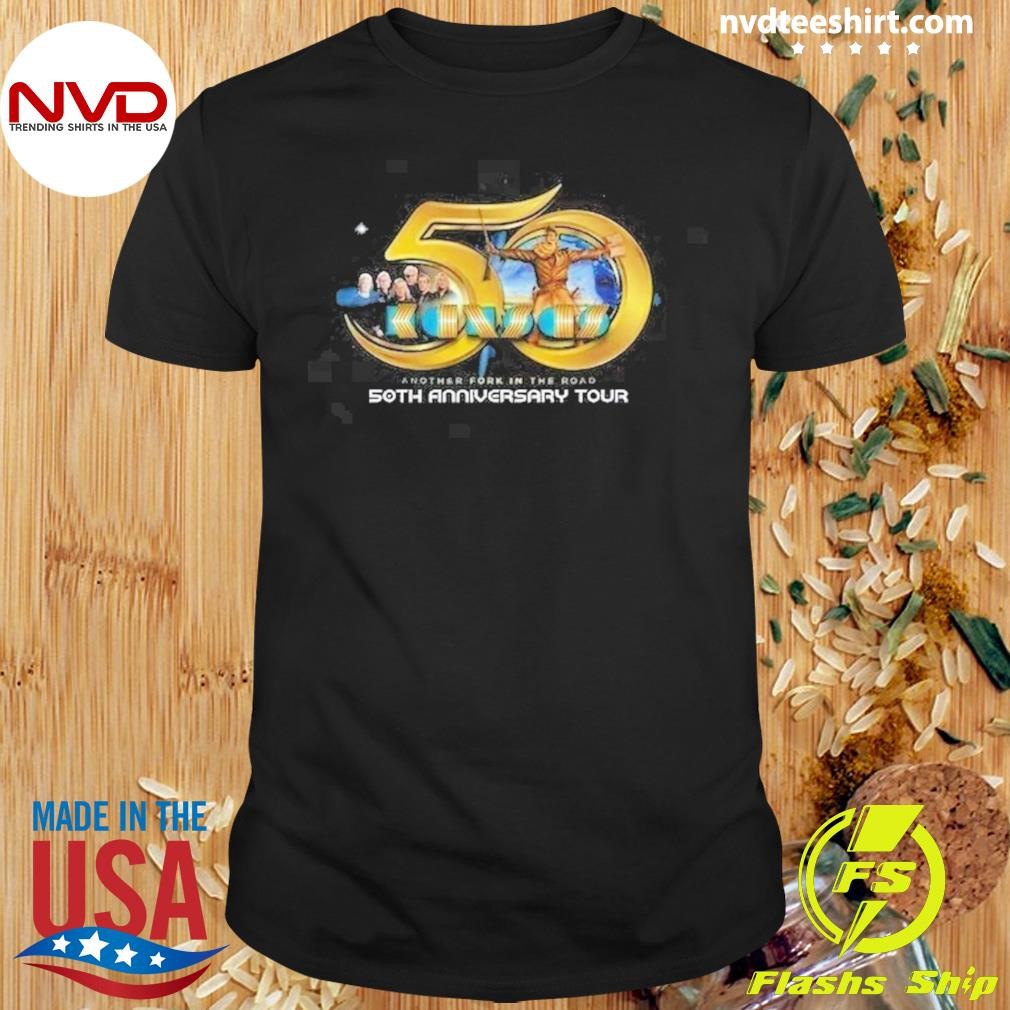 Kansas Another Fork In The Road 50th Anniversary Tour 2024 Shirt